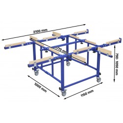 Mobile Workbench CORMAK ST2118 Adjustable Folding Table | CORMAK