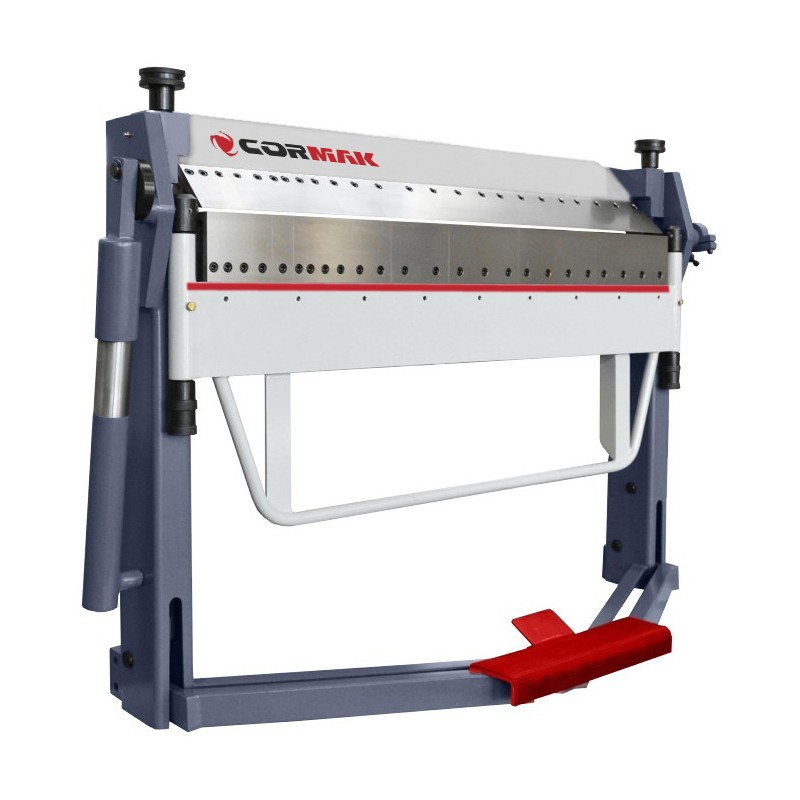 Sheet Metal Folder CORMAK PBB 1270×2.0 – segmented bending machine | CORMAK