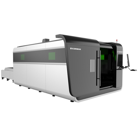Fully Enclosed Fibre Laser Cutting Machine CORMAK FIBER LF4020GH / LF6025GH 20000W | High-Power Industrial Laser Cutter