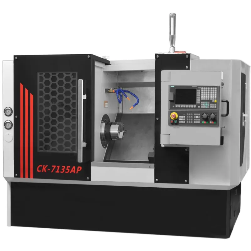 CNC-draaibank CK7135AP met schuin bed