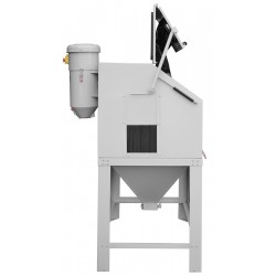 Sandblaster Cabinet 350L Top-Opening for Profiles + DC15 | CORMAK