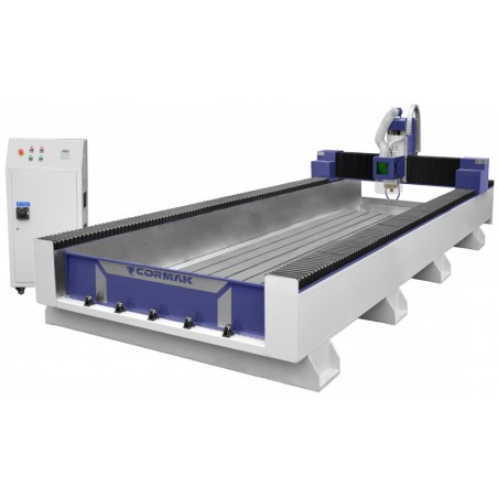 CNC Router CORMAK M2040 for Wood, Stone, and Composite Materials | 5.5 kW Water-Cooled Spindle