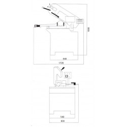 Metal Bandsaw CORMAK HBS275 | Industrial Metal Cutting Machine | CORMAK
