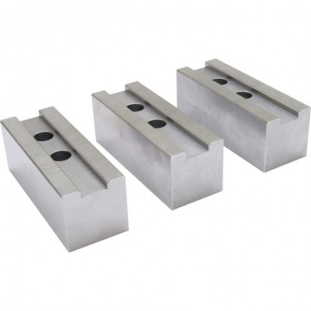 Serrated Soft Jaws for Lathe Chucks | Machinable Chuck Jaws | CORMAK