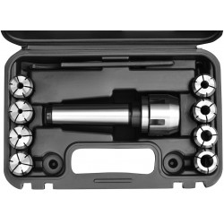 Collet Chuck & Collets Set CORMAK 4MT with 8 × ER Collets 4–16 mm | CORMAK