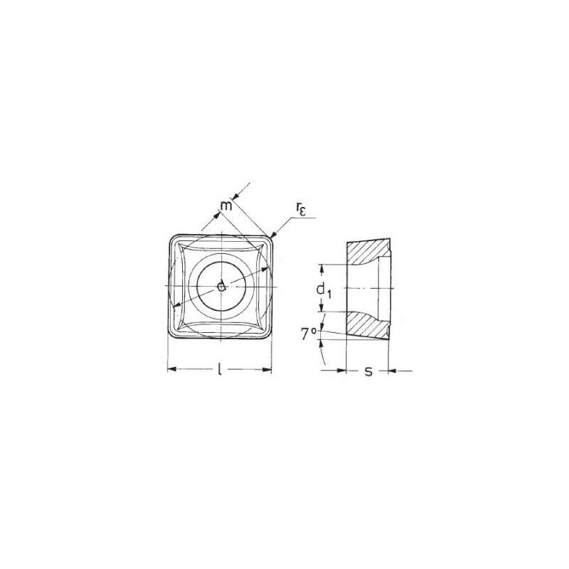 Turning Insert CORMAK SCMT1204 Set 10 pcs | CORMAK