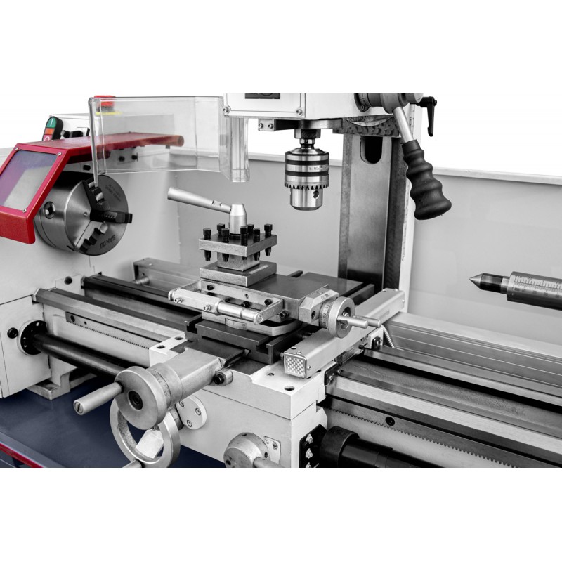 Lathe-Milling Machine CORMAK TYTAN Center 750 Vario + Tools + Live Centre | CORMAK