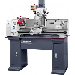 Lathe-Milling Machine CORMAK TYTAN Center 750 Vario + Tools + Live Centre | CORMAK