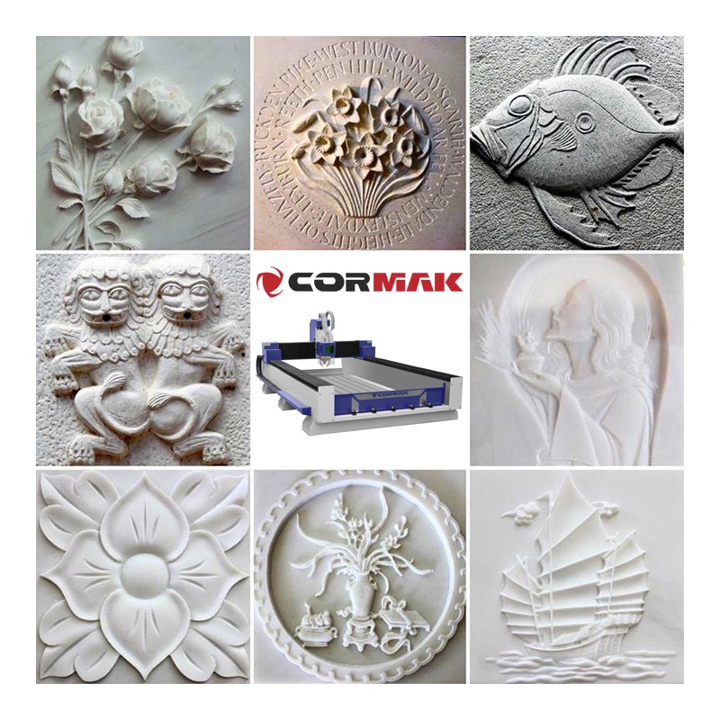 CNC Router CORMAK M1212 for Wood and Stone | Precision Engraving and Milling Machine