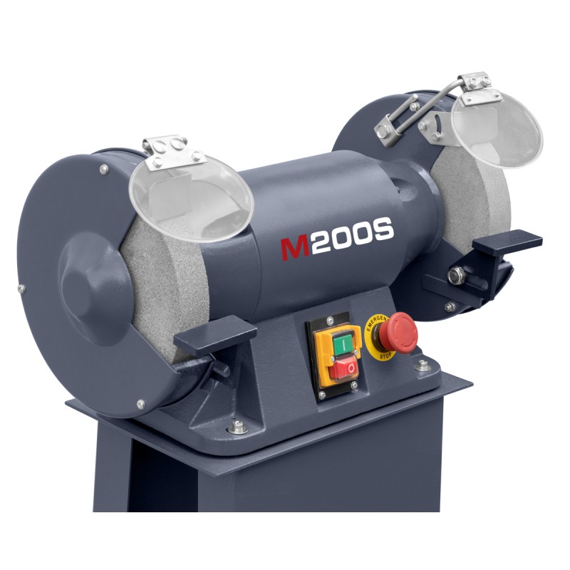 Double-Disc Bench Grinder CORMAK M200S with Stand | CORMAK
