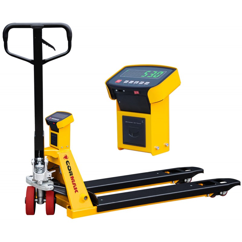 Pallet Truck with Scales and Printer CORMAK SP2500 PRINT | CORMAK