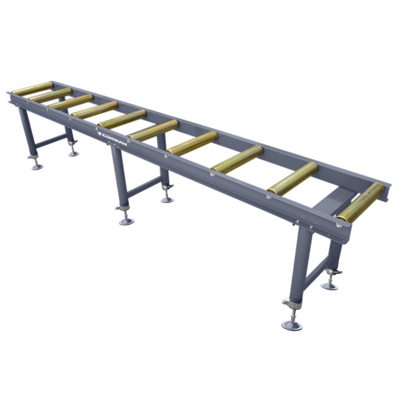 Roller Conveyor 3m CORMAK | Heavy-Duty Industrial Roller Track | CORMAK