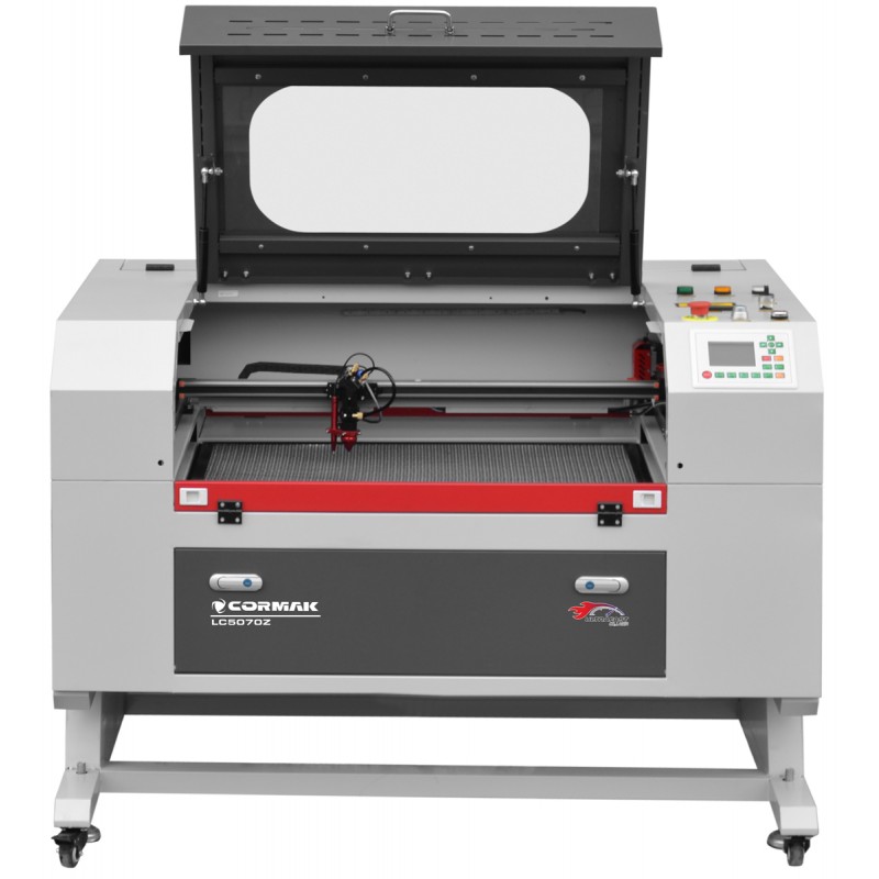 CO₂ Laser Engraver and Cutter CORMAK LC5070Z | Industrial Engraving Machine | CORMAK