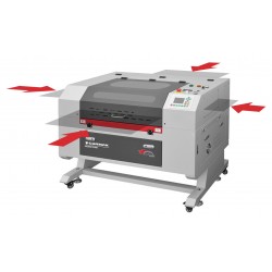 CO₂ Laser Engraver and Cutter CORMAK LC5070Z | Industrial Engraving Machine | CORMAK