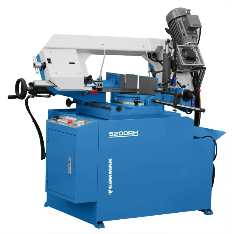Halfautomatische bandzaagmachine, metaalbandzaag CORMAK S200RH