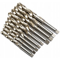 Ground Drill Bit Set CORMAK HSS 14.5–30mm (9pcs) | Professional Metal Drilling | CORMAK