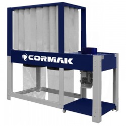Industrial Wood Dust and Chip Extractor CORMAK DCV6500E | Central Extraction System | CORMAK