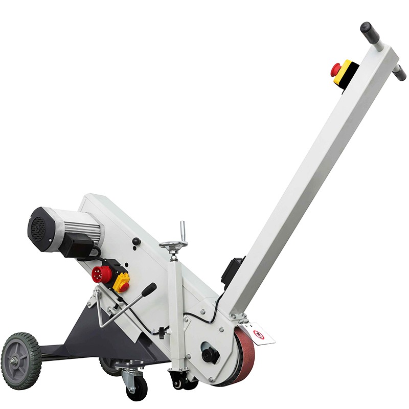 Mobile Belt Grinding Machine for Metal and Welds CORMAK PSM75 | Industrial Floor Grinder | CORMAK