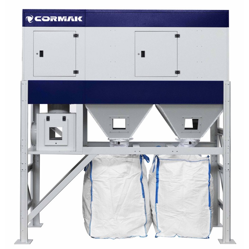 Industrial Wood Dust and Chip Extractor CORMAK SCV11300TC VIBER BIG-BAG | Central Extraction System | CORMAK