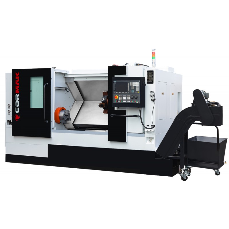 CNC Lathe CORMAK CK7150LT12x1000 Driven Tools SIEMENS SINUMERIK | CORMAK