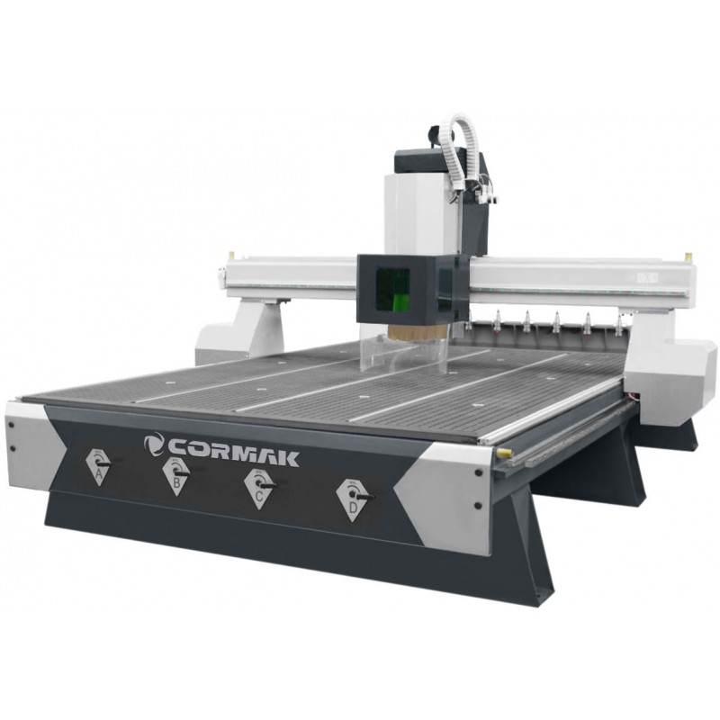 CNC Milling Router C2131 ATC (2100x3200) – Automatic Tool Change | CORMAK