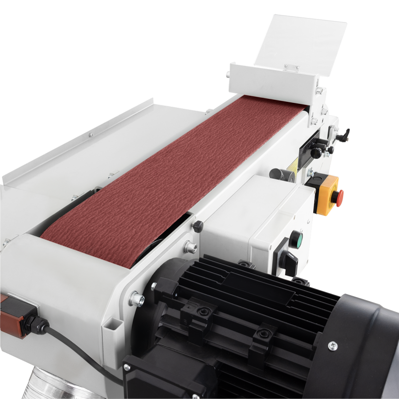 Belt Grinder for Metal with Dust Extraction CORMAK BS150-200 | CORMAK