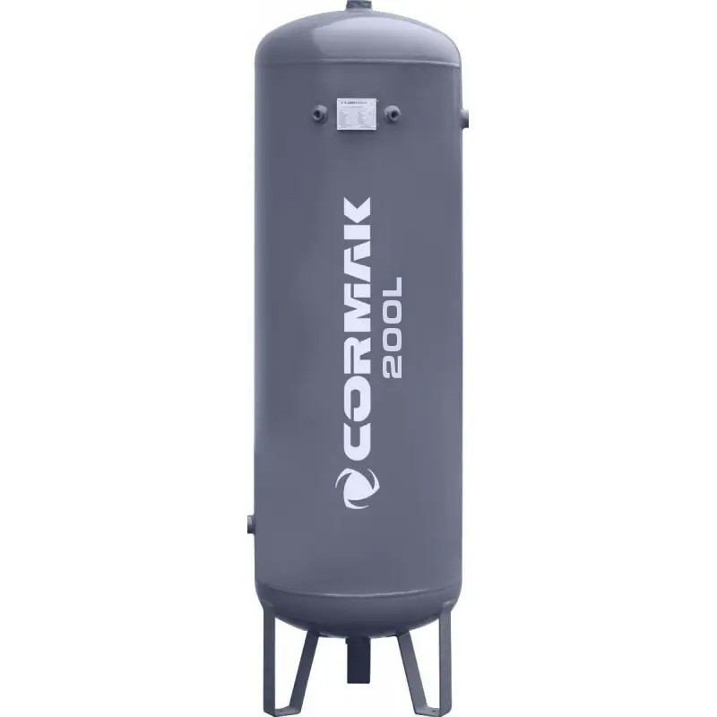 Vertical Air Tank 200L 11 bar for Screw Compressor | CORMAK