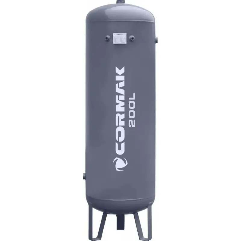 Verticale drukvat voor perslucht voor een compressor, 11 bar, 200 l
