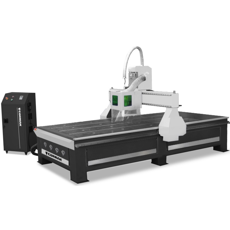 CNC Router CORMAK C1520 PREMIUM 1500x2000 Hybrid Table | CORMAK
