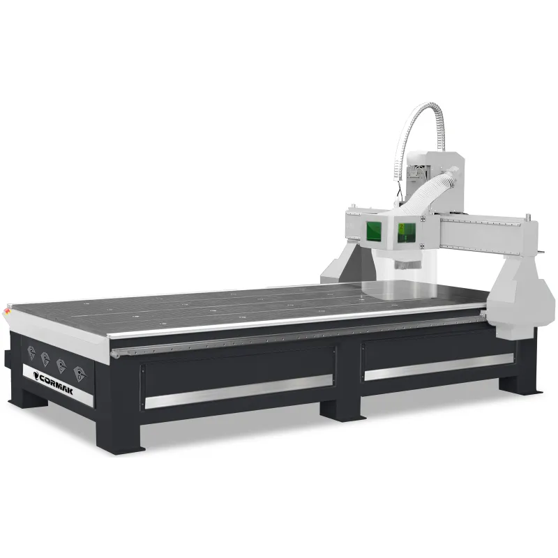 CORMAK C2141 PREMIUM CNC-freesmachine (2100 x 4000) + hybride tafel