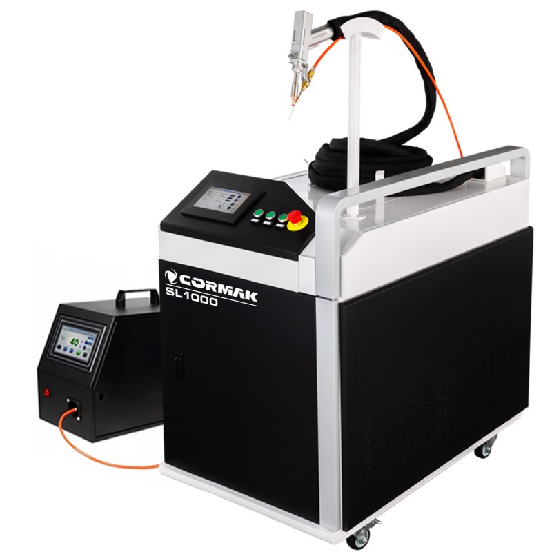 FIBER Laser Welder CORMAK SL1000 3in1 – Welding, Cleaning, Cutting | CORMAK
