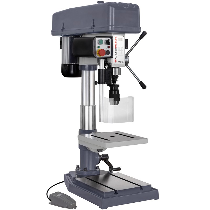 Bench Drill CORMAK WS16 – column drill with tapping function | CORMAK