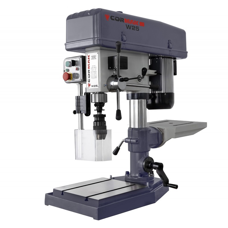 Bench Drill CORMAK WS16 – column drill with tapping function | CORMAK