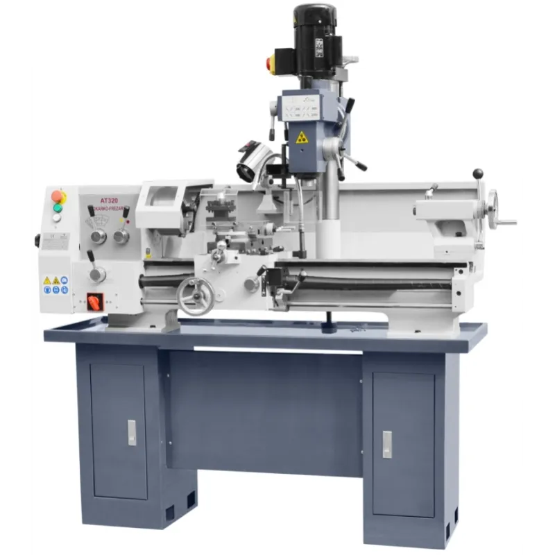 CORMAK AT320 draai- en freesmachine + messen + draai-spil