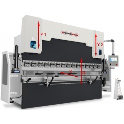 Hydraulic Press Brake CORMAK ULTIMATE 130x3100 Cybelec 4+1 Axis Servo | CORMAK