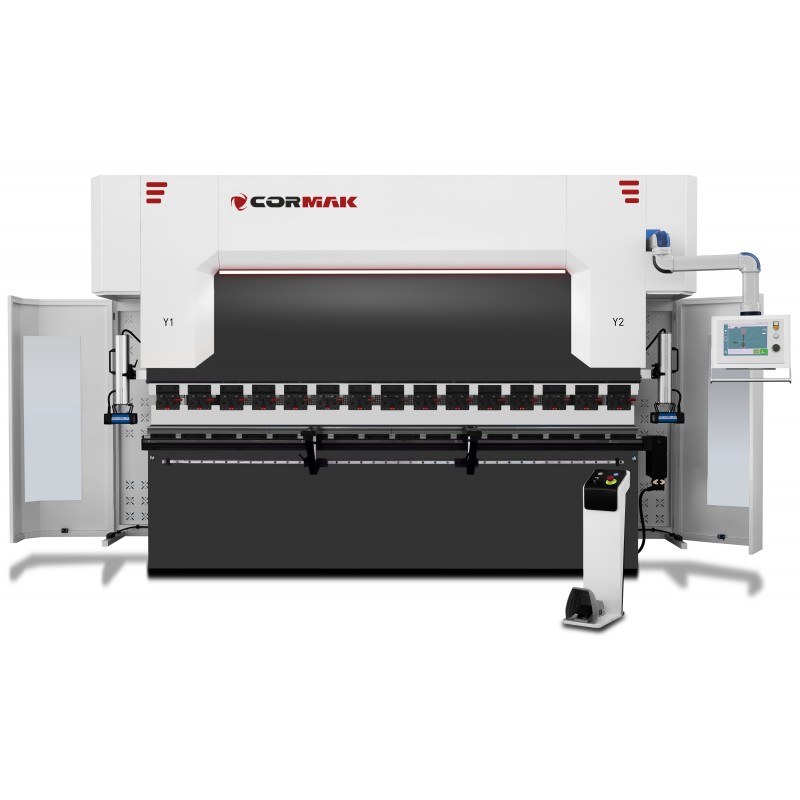 Hydraulic Press Brake CORMAK ULTIMATE 130x3100 Cybelec 4+1 Axis Servo | CORMAK