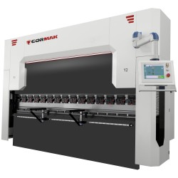 Hydraulic Press Brake CORMAK ULTIMATE 130x3200 Cybelec 4+1 Axis Servo | CORMAK