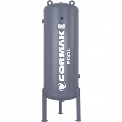 Vertical Air Tank 500L 16 bar with Accessories | CORMAK