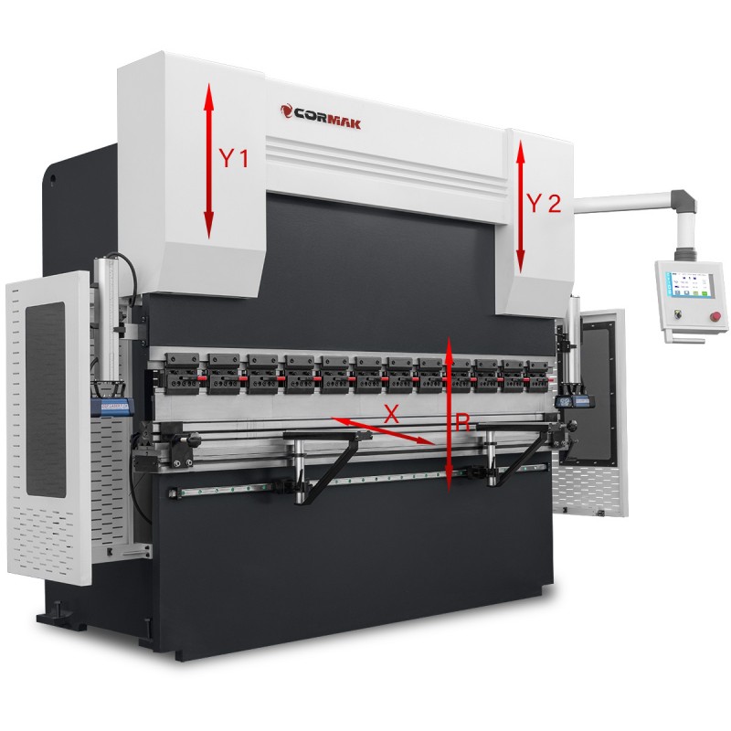 Hydraulic Press Brake CORMAK CNC SERVO EURO PB 160x2500 | CORMAK