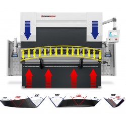 Hydraulic Press Brake CORMAK CNC SERVO EURO PB 160x4000 | CORMAK