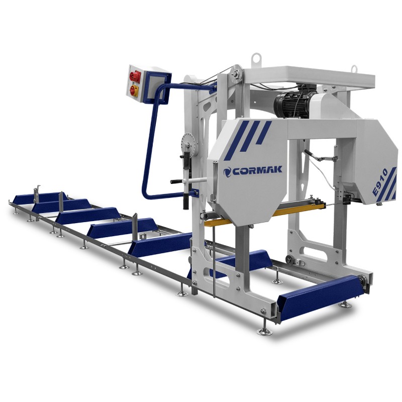 Electric Wood Bandsaw Mill CORMAK E910 400V | Professional Sawmill Machine | CORMAK