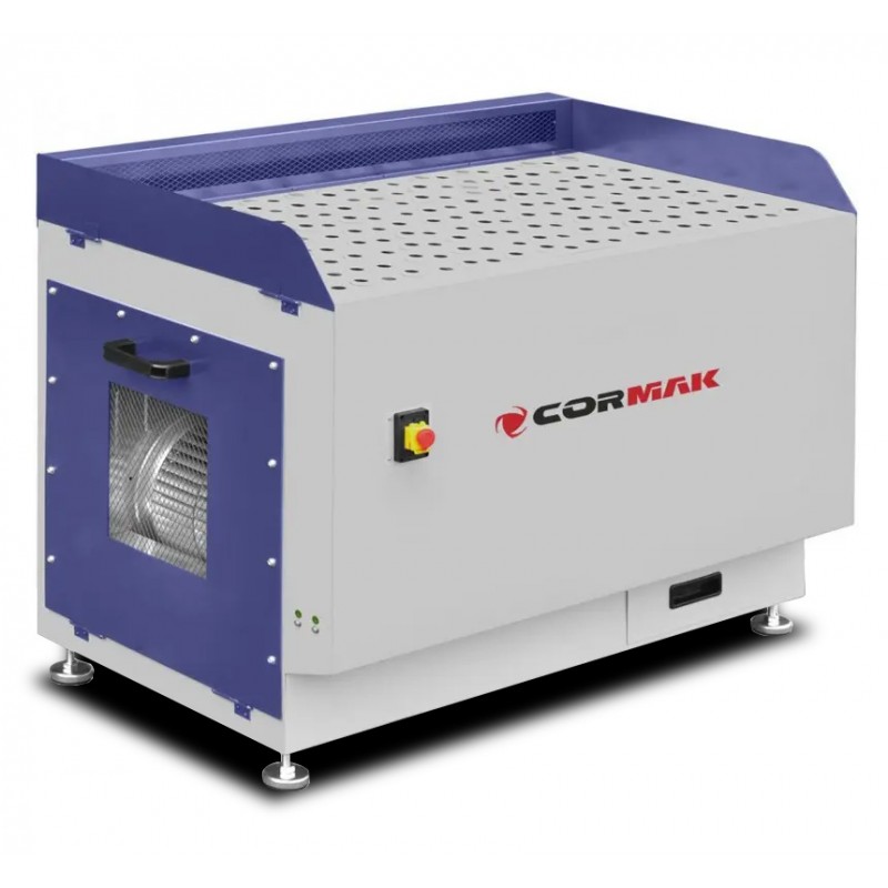 Metal Grinding Table with Extraction CORMAK DT1000M | Industrial Dust Extraction Station