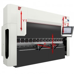 Hydraulic CNC Press Brake CORMAK ULTIMATE 4+1 40×2000 DA-53TX | CORMAK