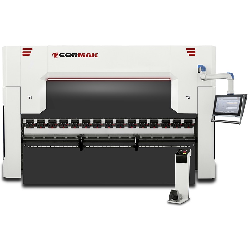Hydraulic Press Brake CORMAK CNC ULTIMATE 4+1 63×3200 DA-53TX | Industrial Sheet Metal Bending | CORMAK