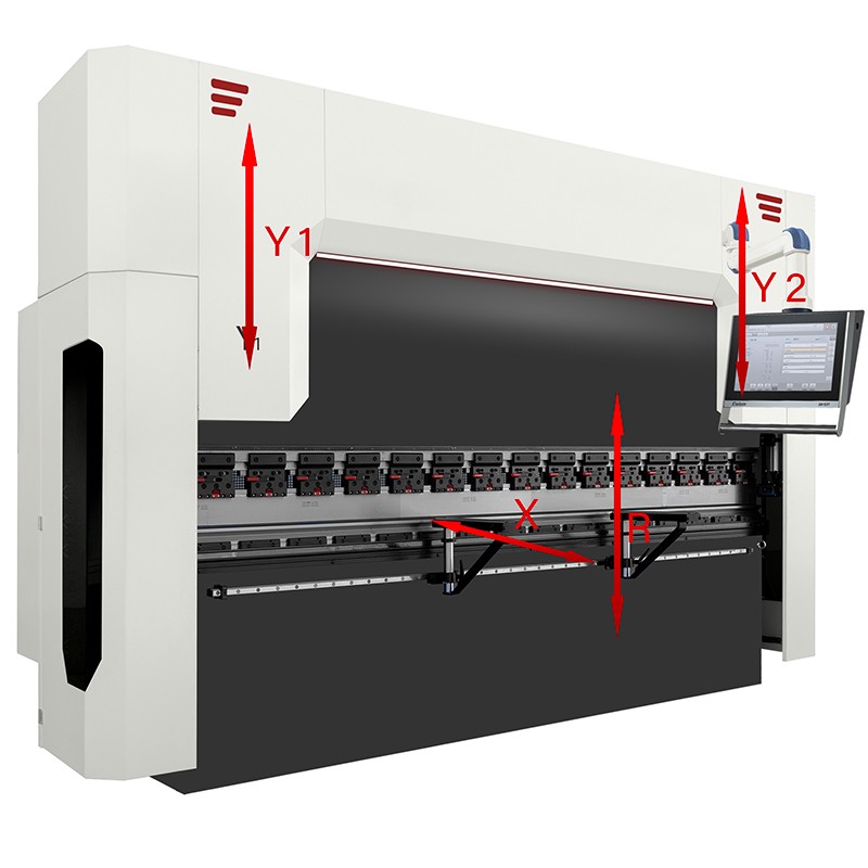 Hydraulic Press Brake CORMAK CNC ULTIMATE 4+1 320×3100 DA-53TX SERVO | CORMAK