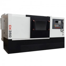 CNC Lathe CORMAK CK350x750 Hydraulic Chuck 12 Tools SIEMENS SINUMERIK 808D | CORMAK