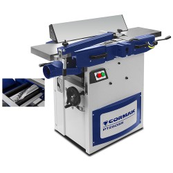 Planer Thicknesser CORMAK PT260QS with Spiral Cutterhead | Professional Wood Planer | CORMAK