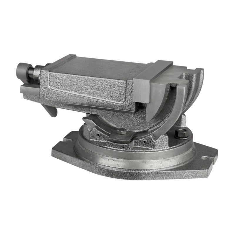 Two angle swivel machine vice 125 mm