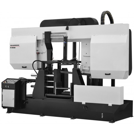 Semi-Automatic Metal Bandsaw CORMAK BS600H | Dual-Column Industrial Saw | CORMAK