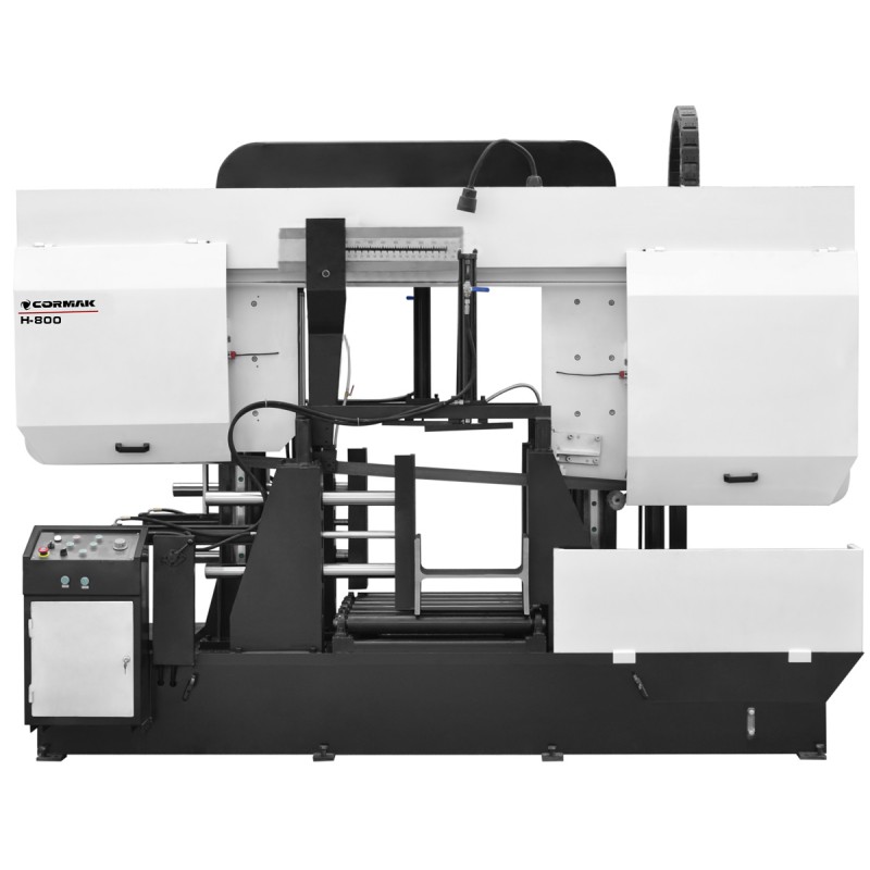 Semi-Automatic Metal Bandsaw CORMAK BS1200H | Dual-Column Industrial Saw | CORMAK